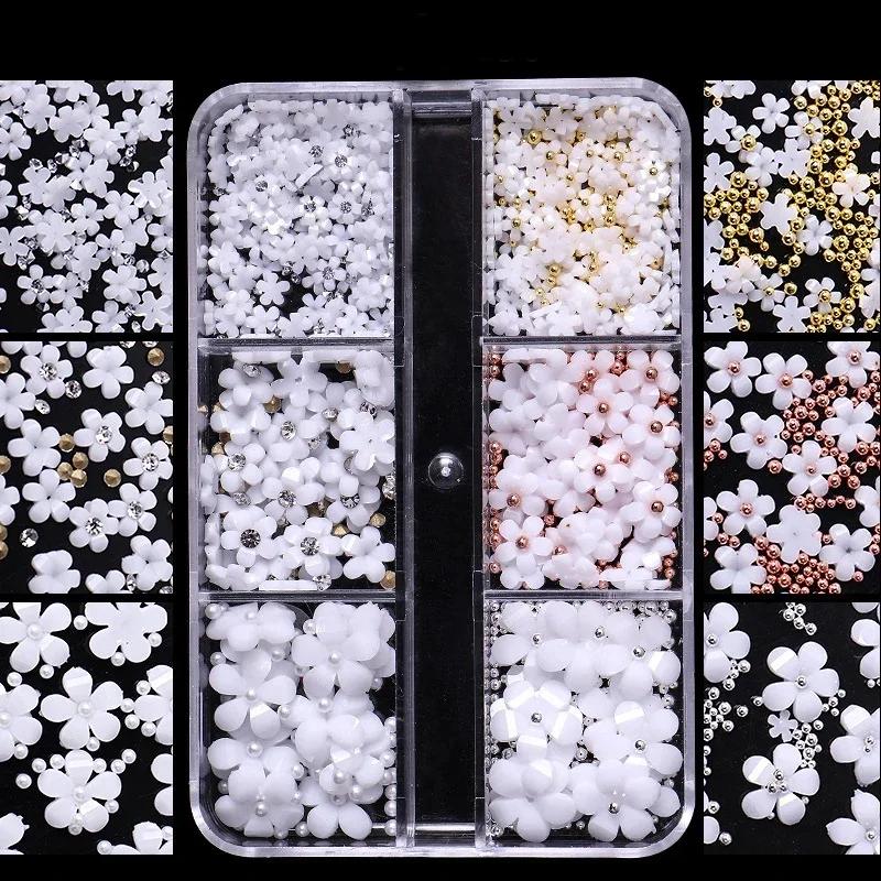 750 Stück Nagelkunst-Dekorationen, AB-Kristall-Nagel-Strasssteine in mehreren Größen, flache Unterseite, kristallklare Diamant-Edelsteine, DIY-Nägel, Glitzer