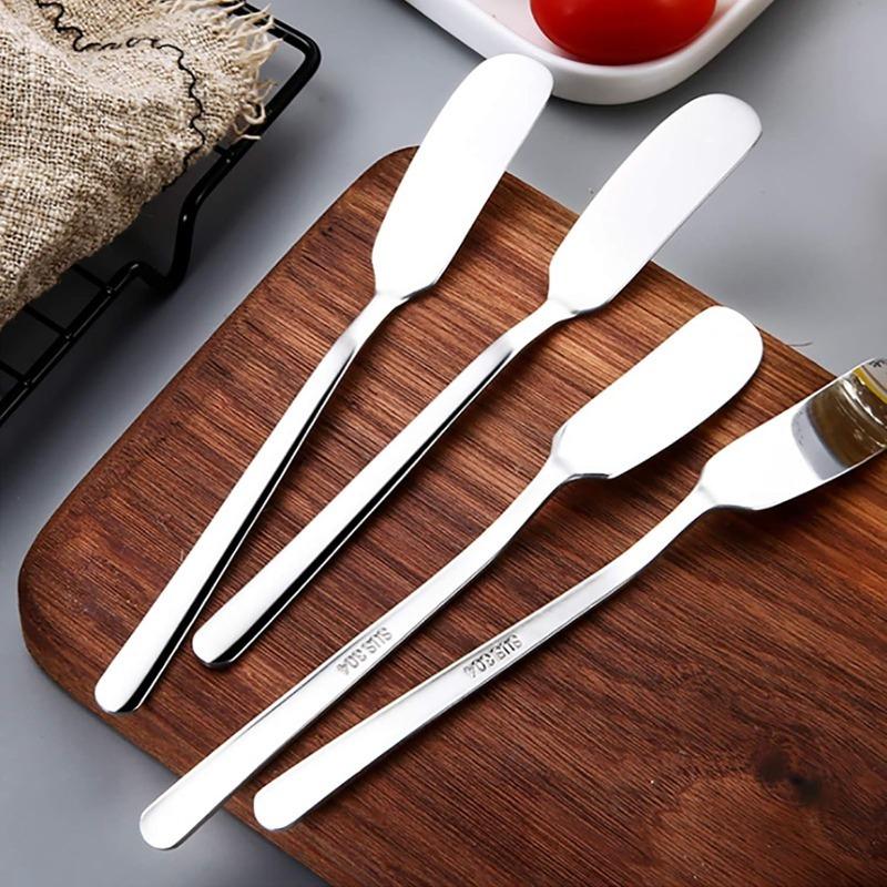 Mały nóż do smarowania ze stali nierdzewnej, Wszechstronne narzędzie do przypraw dla eleganckiego życia