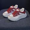 Korean Version of Summer New Dad Women's Shoes Trendy Student Breathable Sports Shoes Thick Sole Height-enhancing Leisure