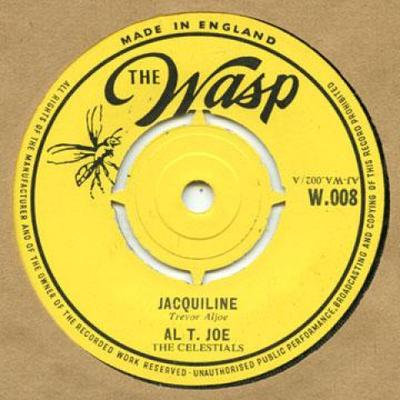7inch Record AL T. JOE - Jacquiline (slightly Damaged) / Ple W008 Wasp UK 1960 Jamaica Reggae, Ska & Dub