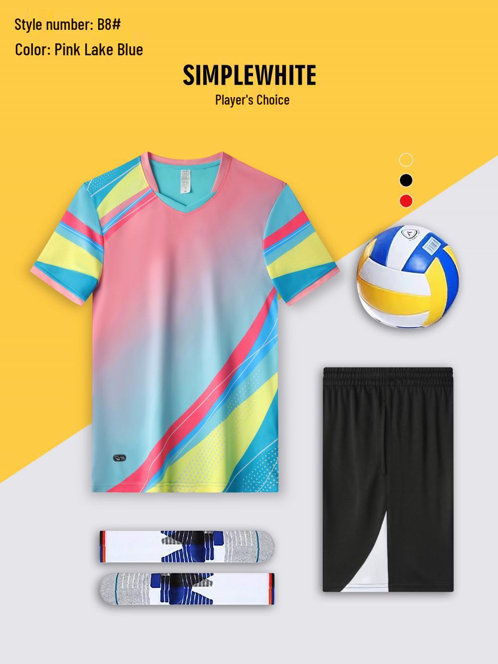 Men s and Women s Volleyball and Tennis Training Uniform Set: College Team and Badminton Sportswear Men s XXL порошок синий