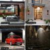 Solar Pendant Chandelier - Outdoor Waterproof LED Hanging Lamp with Remote Control (Shed/Barn/Indoor Decorations)
