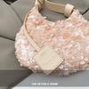 Sequined Crescent Armpit Bag Women's Shoulder Messenger Bag