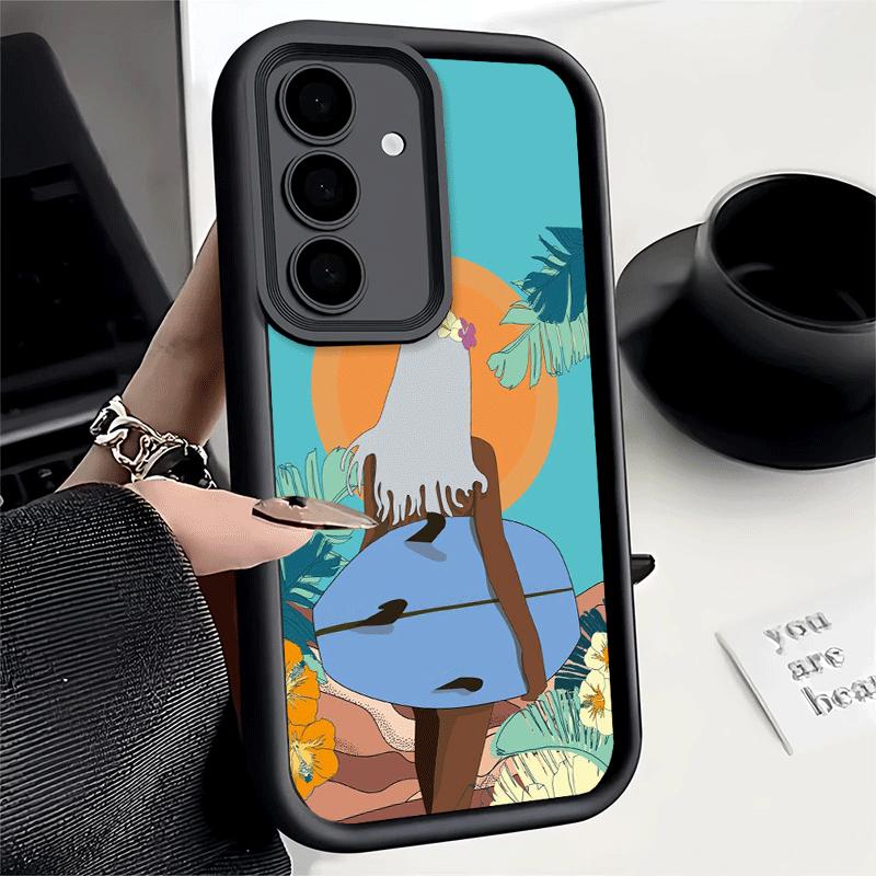 Surfboard Surfing Surf Summer Soft Phone Case for Samsung Galaxy A17 A16 A26 A36 A56 A15 A25 A35 A55 A14 A24 A34 A54 A13 A23 A33