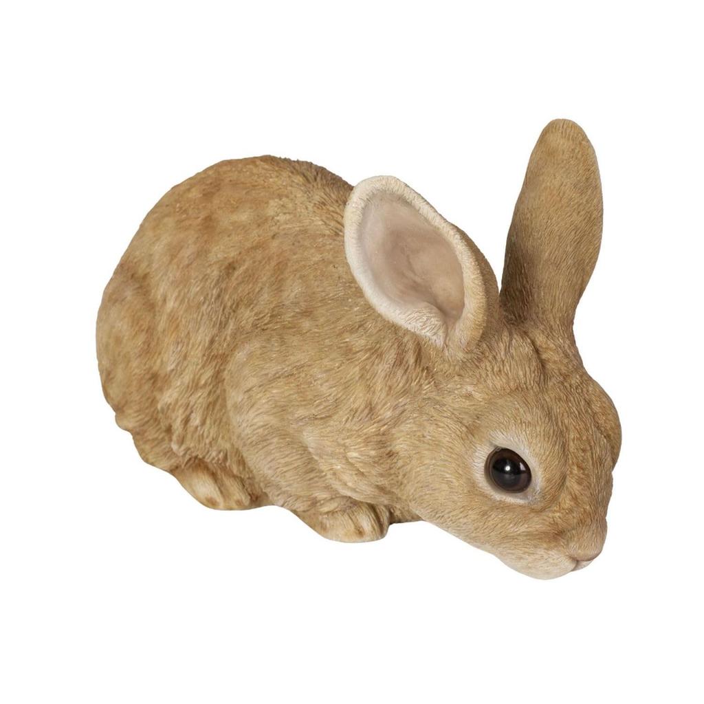 Ubia Crouching Brown 26 X X Doll Animal Garden Rabbit, 14.2 14.8 Cm, Figurine, Ornament, Decor, Rabbit, H12210-3