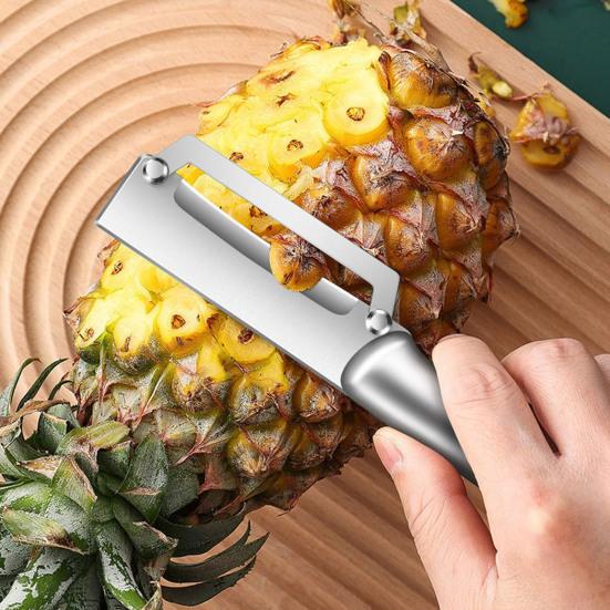 Fruits Vegetable Peeler Stainless Steel Blade Sugar Cane Peeler Rust-Resistant Dishwasher Safe Kitchen Tool for Peeling