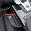 Car Storage Tools Black Auto Car Seat Gap Catcher Filler Storage Box Pocket Organizer  SUV Pocket Stowing Tidying Drink