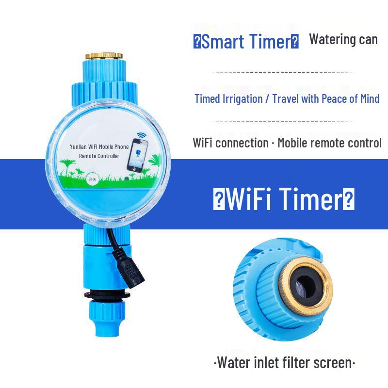 Smart WiFi Controlled Auto Flower Watering & Mist Irrigation System Rain Sensor WiFi Timer