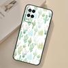 Cactus Pattern Case For Oppo A5 Pro A15 A17 A57 A77 A18 A38 A58 A78 A98 A96 A76 A16 A94 A74 A54 A40 A60 A80