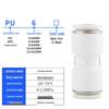 Pneumatic Two-Way Quick Connect Fittings
