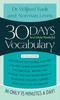 The 30 Days To a More Powerful Vocabulary Book