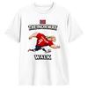 Unisexs Erling Haaland T-Shirts The Norway Walk Reine Baumwolle Oberteile Vintage Kurzarm Rundhals T-Shirts Sommer T-Shirts