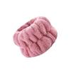 Plush Flannel Absorbent Wristbands & Splash-Proof Headband Set