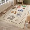 Cartoon Faux Cashmere Kids Play Mat