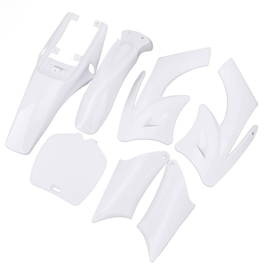 7PCS Plastic Fairing Body Cover Kits Shockproof Motorcycle Mudguard Replacement for Apollo   Dirt Bike Chinese 2 Stroke 47  49 