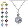Moissanite White Gold-Plated Pendant Necklace - Chic Light Luxury Women's Style