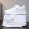 Boys Net Shoes Lightweight Breathable Non-slip Children's Shoes Boys Sports Little White Shoes Middle School Children Primary School Students Runnin