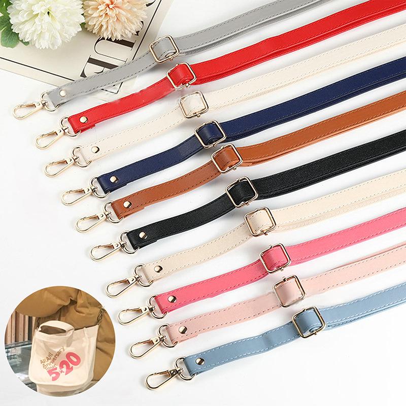 Pu Leather Shoulder Strap Crossbody Bag Strap 130Cm Long Double-Layer
