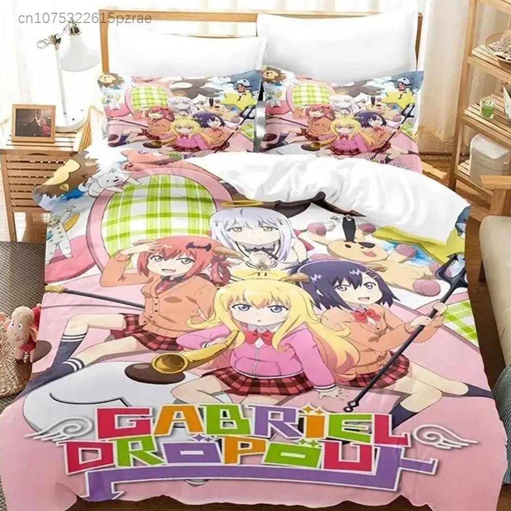 New 3D Print Cartoons Gabriel Dropout Bedding Set Single Twin Full Queen King Size Bed Set Adult Kid Bedroom Duvet Cover Sets