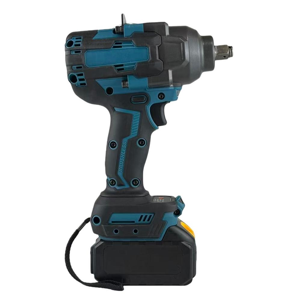 Brushless Lithium Battery Impact Wrench, 1000N.m High Torque, Cordless, Industrial Grade for Auto Repair
