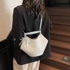 Premium Sense Hand Bag Women's New Fashion Casual Messenger Shoulder Bag Large Capacity Commuter Bucket Bag