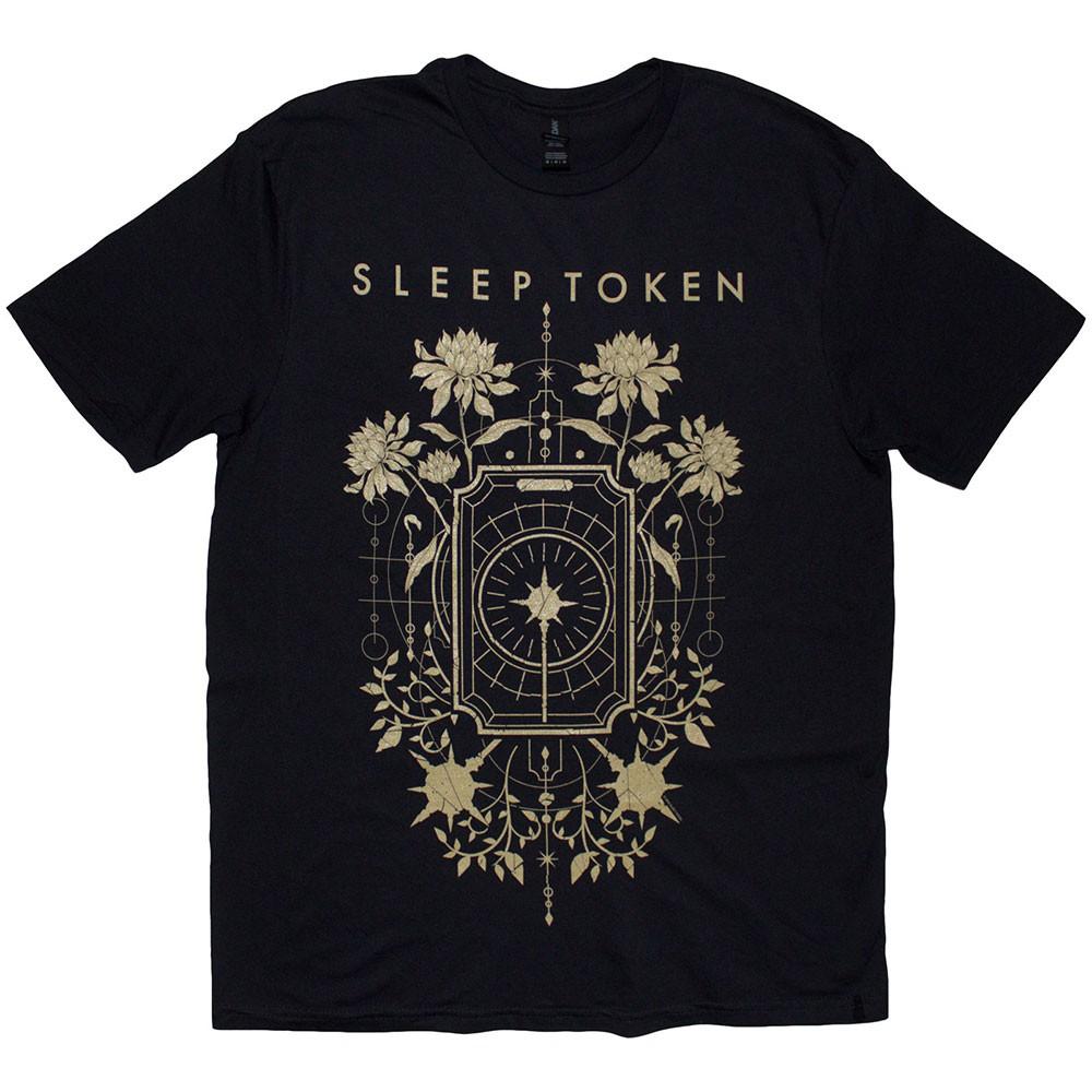 Унисекс футболка Sleep Token: карамель (черный) (Назад Печать) (Средняя) S