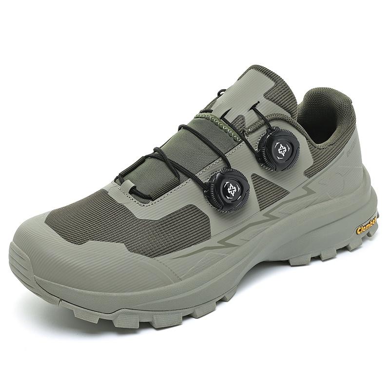 Men Outdoor Hiking Shoes Breathable Trekking Sneakers Non Slip Walking Shoes Lightweight Trail Travel Footwear Casual Wear 39