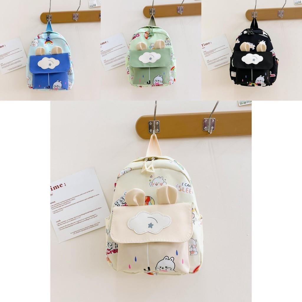 Fun And Playful Animal Print Kids Backpack Large Capacity For School