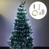 2026 Christmas Tree Waterfall Lights 8 Modes Cascading LED Fairy String Lights with Timer Waterproof for Indoor Outdoor Decor