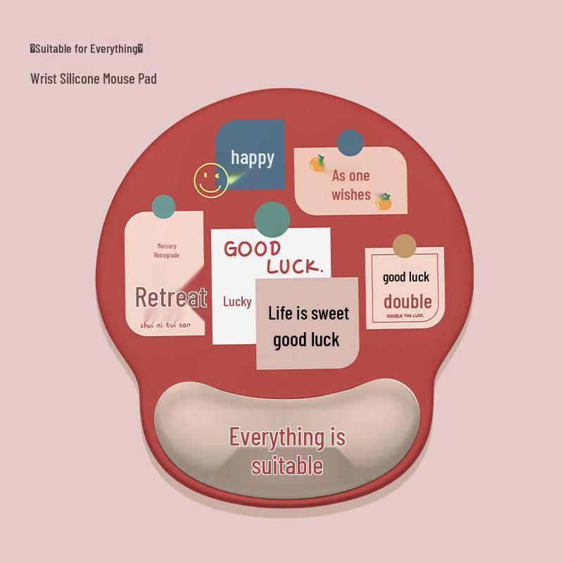 

Коврик для мыши с подставкой для запястья из толстой пены с эффектом памяти для офисного и ноутбучного использования