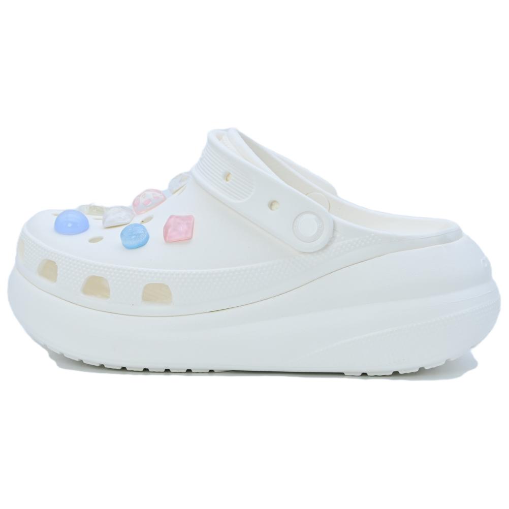 Crocs Classic Clog Dreamy Bubbles Party Clogs Unisex White