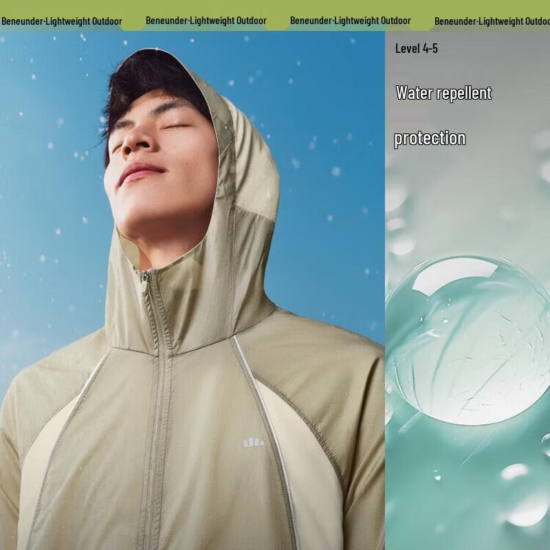 Veste légère imperméable et anti-UV pour homme Jiaoxia WR938
