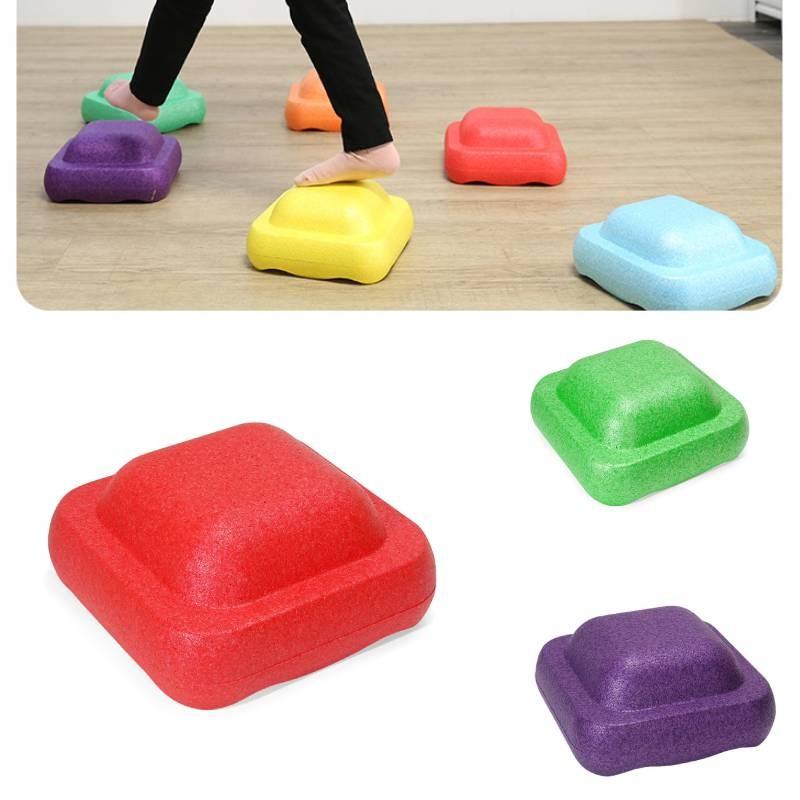River Interactive Rainbow Stones Balance Training Kids Early Toys Education