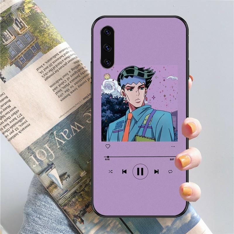 

Чехол для телефона JOJO Cool Rohan Kishibe для Samsung Note 9 10 20 Plus Pro Ultra J6 J5 J7 J8, мягкий черный чехол для телефона Samsung J5 Pro