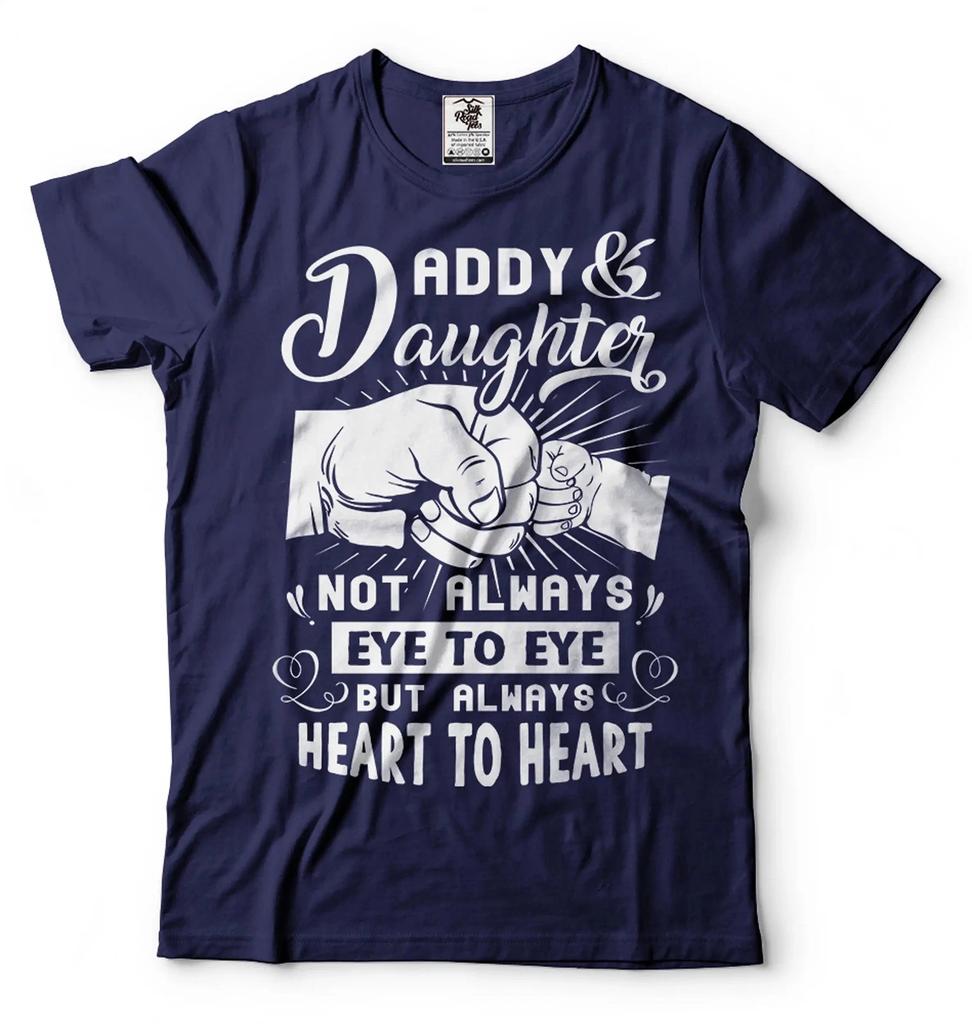 Daddy Daughter Shirt Father's Day Shirt Cute Father Shirts Dad Gifts Daddy Shirt