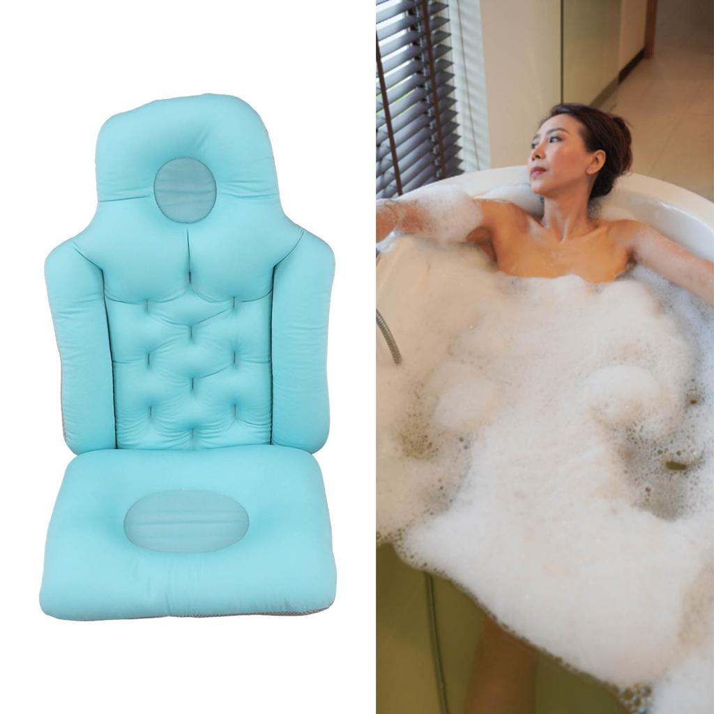 Ergonomiczna poduszka do wanny spa Szybkoschnąca HD Wsparcie dla szyi, ramion, pleców Poduszka do wanny dla dorosłych