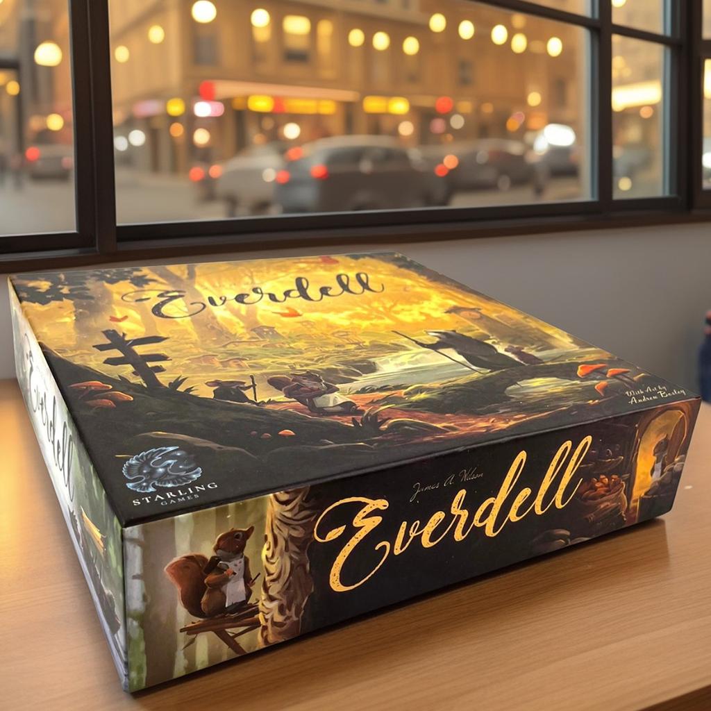 Everdell Board Game Strategic Play With Enchanting Forest Theme For Family And Friends Gatherings