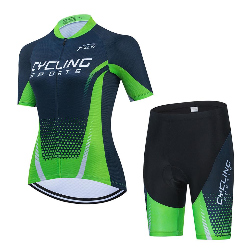 Pro Women's Cycling Sets Summer Bike Jersey Short Set Road Bicycle Clothing Suit Pro Cycling Kit MTB Biking Outfits Cycle Wear