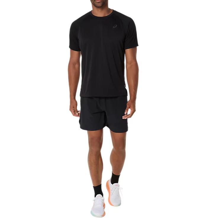 Asics Actibreeze Fashion Comfortable Simple Sports Shorts Men Shorts Black 2031E892-001