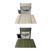 Folding Beach Chair with Back Support Floor Seat Portable Stadium Seat for Activities Lawn Fishing Barbecues Sporting Event
