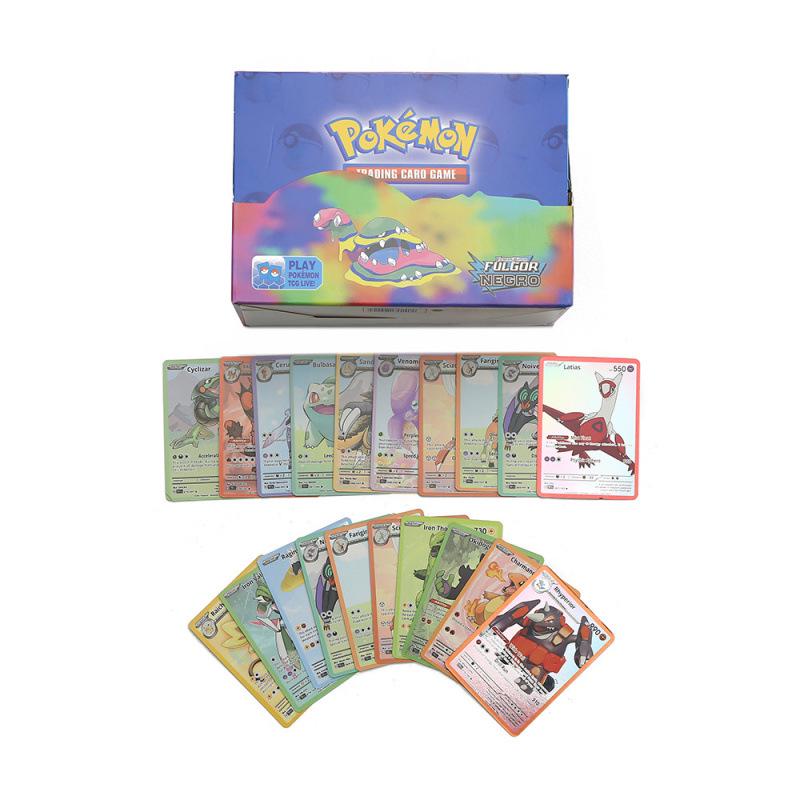 English Version Pikachu Anime Pokemon Blind Box Cards