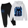 Kinderpullover-Set Hoodie Zweiteiler Pullover Cartoon Outdoor-Sport