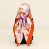 60*60Cm Luxury  Square Scarf Fashion Beach Women Head Silk Wrap Spring Summer Shawl Ladies Foulard Bandanna Muffler Hijab