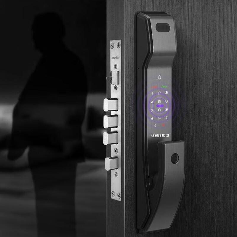 Kaadas Q6FV Face Recognition Smart Door Lock with Peephole Camera