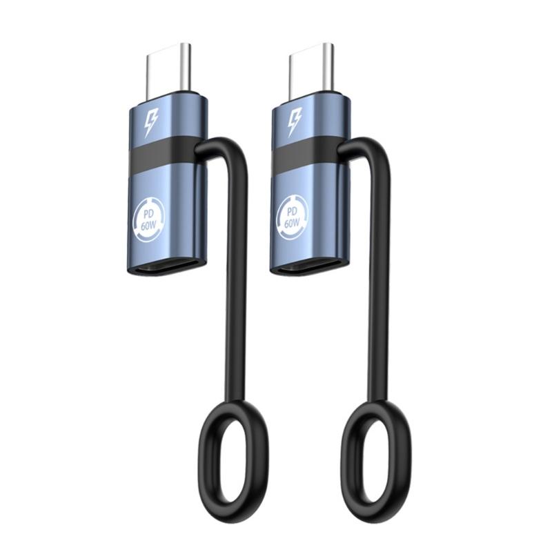 60W Power Delivery Fast Charging Type C Converter Adapter With Intelligent Chip Suitable For Phone Tablet Laptop Devices