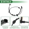 Motoforti ABS Wheel Speed Sensor ABS Sensor Anti-lock Braking System Sensor for Mitsubishi Outlander Sport 2WD 2013-2017 No.4670A815 Rear Left