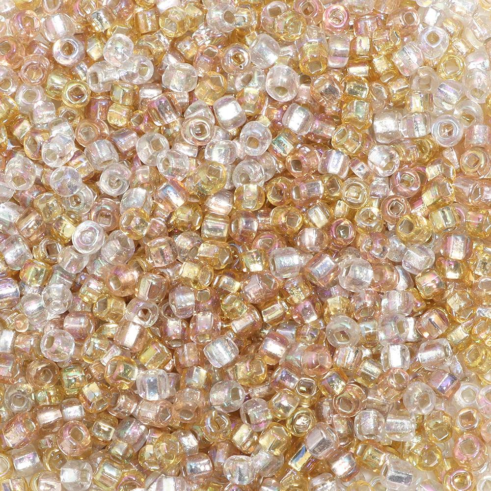 

450Pcs Glass Czech Seed Beads For Jewelry Earring Making AB Color Inside Silver 4mm Loose Beads DIY Craft Bracelet Accessories