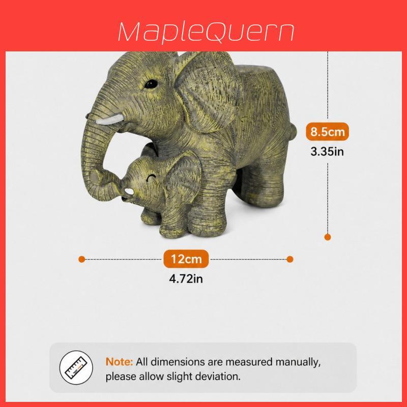 Creative Elephant Plant Pot Resin Garden Decor For Outdoor Yard And Balcony