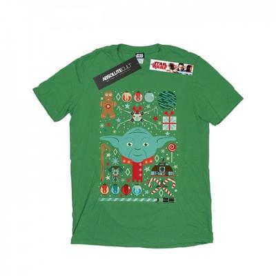 Mens Yoda Christmas T-Shirt