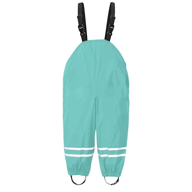 Kinder Wasserdichte Regenhose Kleinkind Kinder Jungen Mädchen Regenhose Winddichte Wasserdichte Latzhose Overall Kleidung